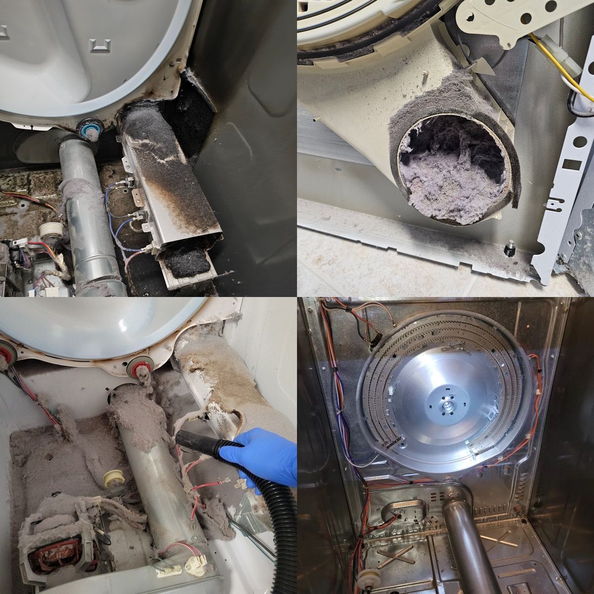 Refrigerator drain line cleaning