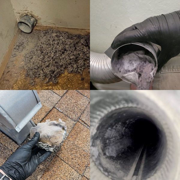 Dryer vent cleaning