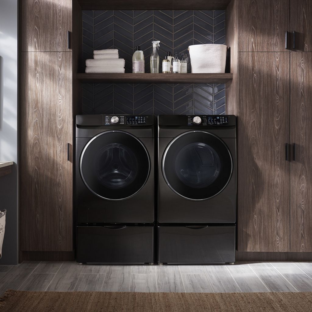 Washer and dryer